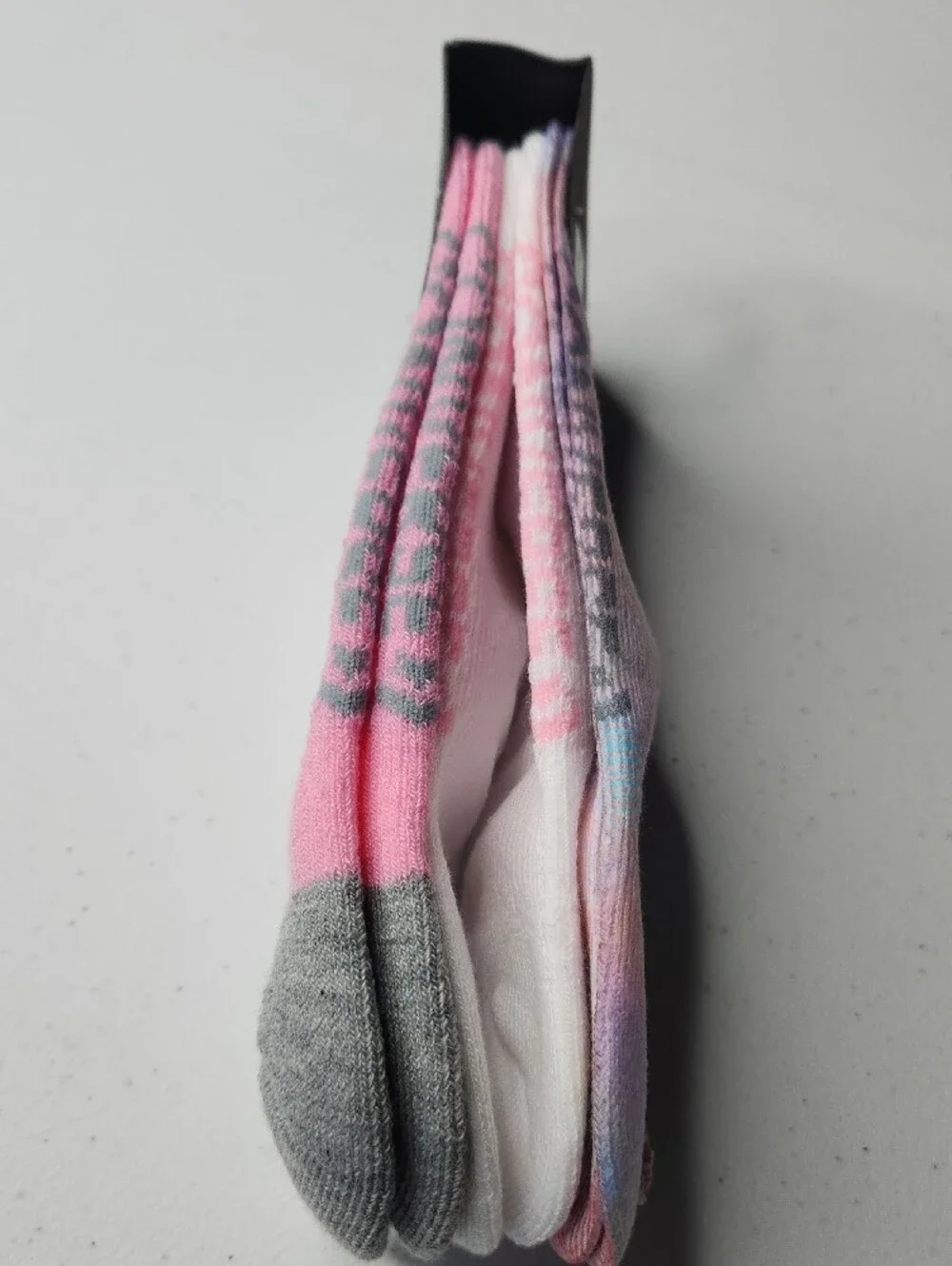 Converse Women’s Low-Cut Tie-Dye Athletic Socks - Pink, Blue, Purple